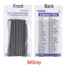 Load image into Gallery viewer, 1000pcs=20sticks Azdent Dental Orthodontic Ligature Ties Elastic Rubber Tooth ands Dentist Tools Braces Teeth Orthodontics
