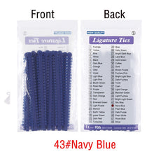 Load image into Gallery viewer, 1000pcs=20sticks Azdent Dental Orthodontic Ligature Ties Elastic Rubber Tooth ands Dentist Tools Braces Teeth Orthodontics