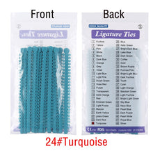 Load image into Gallery viewer, 1000pcs=20sticks Azdent Dental Orthodontic Ligature Ties Elastic Rubber Tooth ands Dentist Tools Braces Teeth Orthodontics
