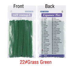 Load image into Gallery viewer, 1000pcs=20sticks Azdent Dental Orthodontic Ligature Ties Elastic Rubber Tooth ands Dentist Tools Braces Teeth Orthodontics
