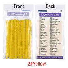 Load image into Gallery viewer, 1000pcs=20sticks Azdent Dental Orthodontic Ligature Ties Elastic Rubber Tooth ands Dentist Tools Braces Teeth Orthodontics
