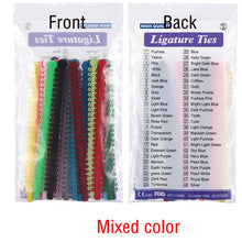 Load image into Gallery viewer, 1000pcs=20sticks Azdent Dental Orthodontic Ligature Ties Elastic Rubber Tooth ands Dentist Tools Braces Teeth Orthodontics
