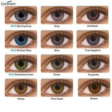 Load image into Gallery viewer, EYESHARE- 2pcs/pair 3 Tone Series Colored Contact Lenses  for eyes  Colored Eye Lenses Color Contacts
