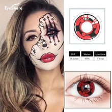 Load image into Gallery viewer, EYESHARE 1 Pair (2pcs)  Cosplay Colored  Contact Lens for Eyes Halloween Cosmetic Contact Lenses  Eye Color
