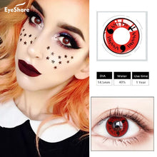 Load image into Gallery viewer, EYESHARE 1 Pair (2pcs)  Cosplay Colored  Contact Lens for Eyes Halloween Cosmetic Contact Lenses  Eye Color
