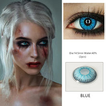 Load image into Gallery viewer, EYESHARE 1 Pair  Beautiful Pupil  Eye Cosmetic Colorful Contact Lenses Halloween Cosplay Lenses Crazy Lens for Eyes
