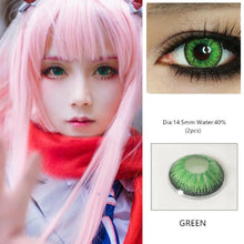 Load image into Gallery viewer, EYESHARE 1 Pair  Beautiful Pupil  Eye Cosmetic Colorful Contact Lenses Halloween Cosplay Lenses Crazy Lens for Eyes
