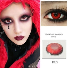 Load image into Gallery viewer, EYESHARE 1 Pair  Beautiful Pupil  Eye Cosmetic Colorful Contact Lenses Halloween Cosplay Lenses Crazy Lens for Eyes
