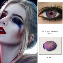 Load image into Gallery viewer, EYESHARE 1 Pair  Beautiful Pupil  Eye Cosmetic Colorful Contact Lenses Halloween Cosplay Lenses Crazy Lens for Eyes
